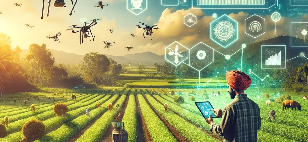 Use of AI in Agritech or growth of Agri start up in India